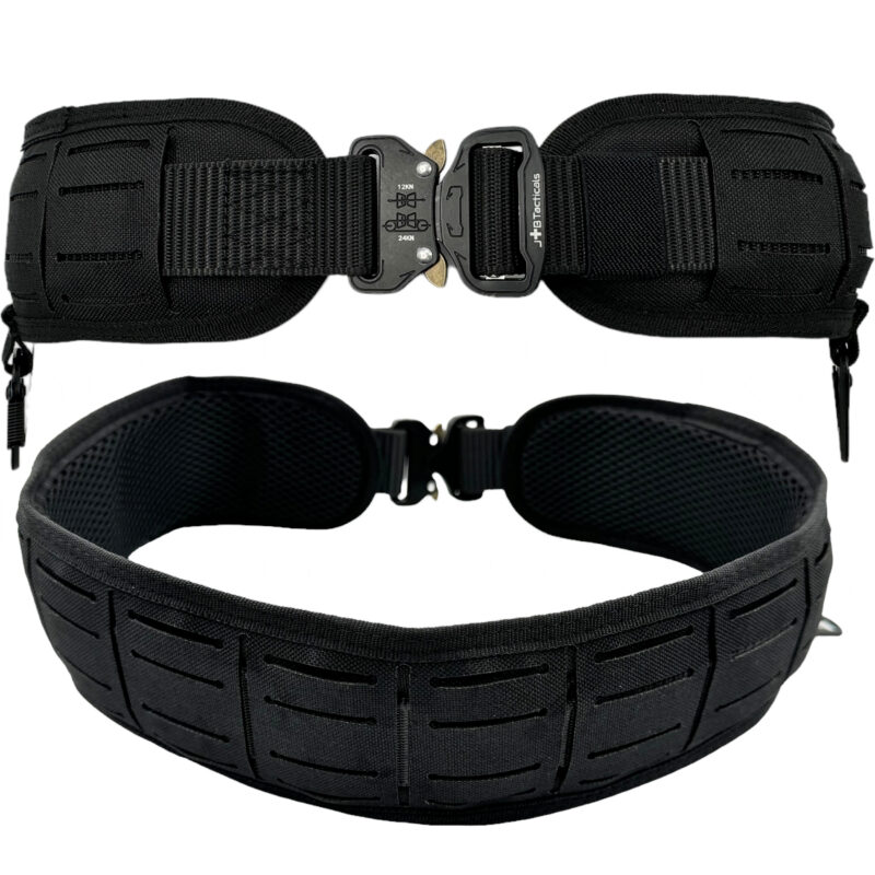JB Tacticals strzelecki pas taktyczny molle laser cut JB-05 czarny