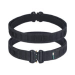 JB Tacticals Strzelecki Pas Taktyczny JB-07 MOLLE Laser Cut z Pasem Wewnętrznym - czarny